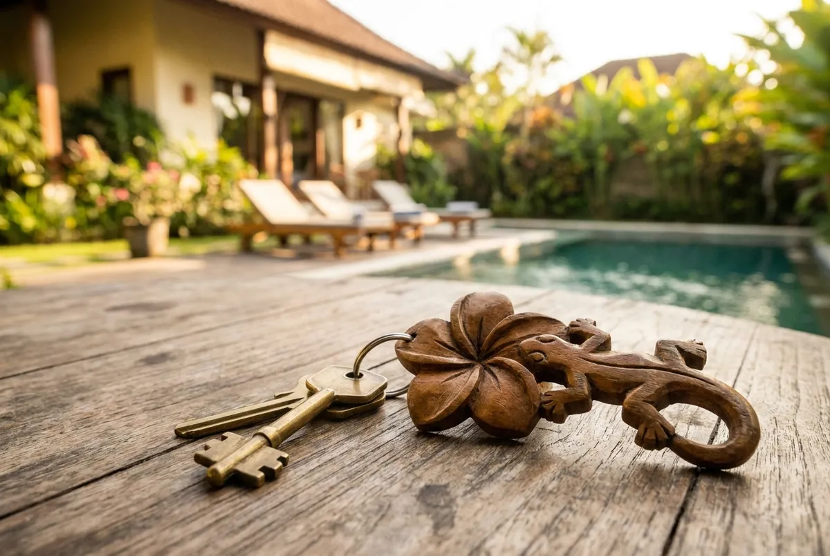 Modern pool villa in Bali shortlisted during a long-stay villa search